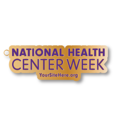National Health Center Week - Soft Enamel Key Chain