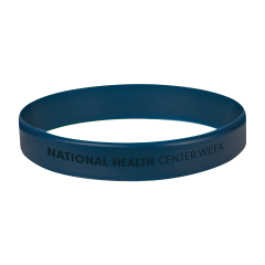 National Health Center Week (Blue) - Silicone Bracelet