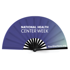 National Health Center Week (Blue) - Snap Fan