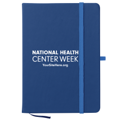 National Health Center Week (Blue) - Journal Notebook
