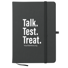 Talk. Test. Treat. - Journal Notebook