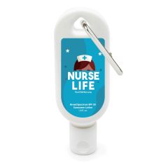 Nurse Life - 1.8 Oz. Sunscreen With Carabiner Spf 30