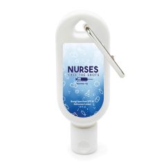 Nurses Call The Shots - 1.8 Oz. Sunscreen With Carabiner Spf 30