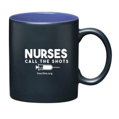 Nurses Call The Shots - 11 Oz. Aztec Mug