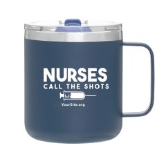 Nurses Call The Shots - Camper Mug