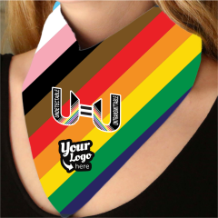 U=U Inclusive Rainbow Customizable Bandana 
