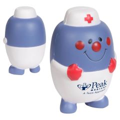 personalized pill nurse stress reliever with imprint on front