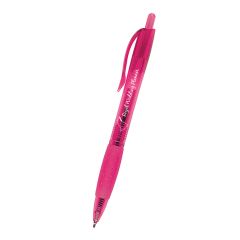 pink pen with an imprint saying harrison hospital