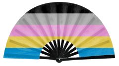 Polygender Pride Flag Snap Fan