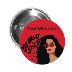  PrEP Chica Collection Button Pin
