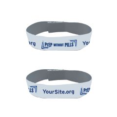 PrEP Without Pills - Dye-Sublimated Wristband 