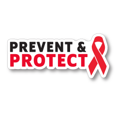 Prevent & Protect - 1.5" Enamel Pin
