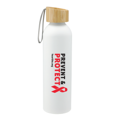 Prevent & Protect - Full Color Ryze Aluminum Sports Water Bottle 22 oz