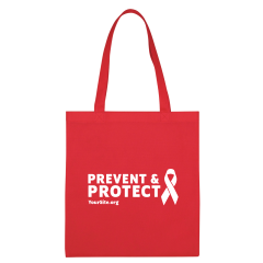 Prevent & Protect - Non-Woven Economy Tote Bag