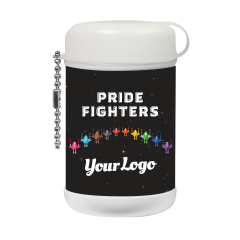 Pride Fighters Wet Wipe Canister