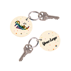 Pride Confetti- LVL Keychains Full Color Customizable