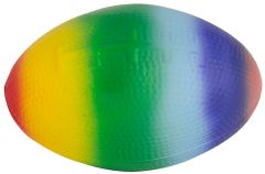 Pride Rainbow Football Stress Ball - Tension Relief Toy