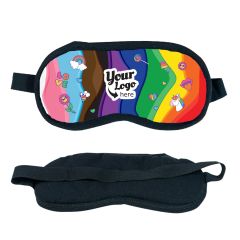 Rainbow Joy - Full Color Customizable Eye Mask