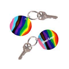  Pride Rainbow Melt Collection Keychain