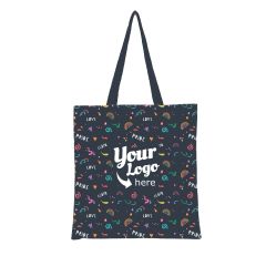 Pride Squiggle - Full Color Sublimated PET Non-Woven Tote Bag