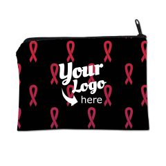 Rock The Ribbon - Zippered Pouch