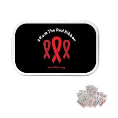 Rock The Ribbon - Full Color Tin First Aid Relief Kit