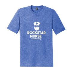 Rockstar Nurse - District® Men's Perfect Tri™ Crew Tee