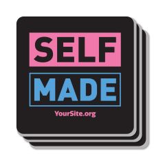 Self Made Transgender Awareness Coaster
