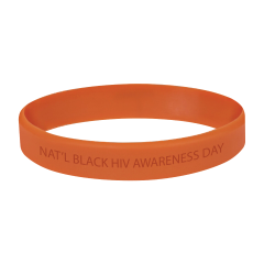 TRIO National Black HIV/AIDS Awareness Day - Silicone Bracelet