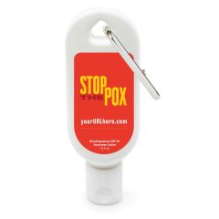 Stop the Pox - 1.8 Oz. Sunscreen With Carabiner Spf 30