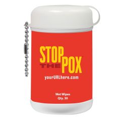 Stop The Pox - Mini Wet Wipe Canister