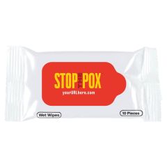 Stop The Pox - Wet Wipe Packet