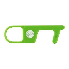 green touch tool with an imprint saying craft beer