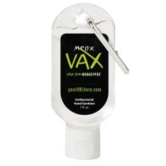 Vax Out - 1 Oz. Hand Sanitizer With Carabiner