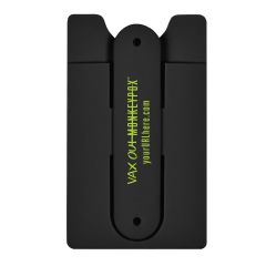 Vax Out - Silicone Phone Wallet With Stand