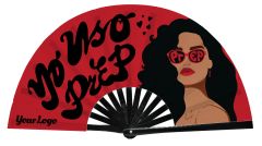 Yo USO PREP Chica (Sunglasses)  LatinX Custom Snap Fan