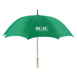 60" Arc Umbrella w/ Wood Grip Handle