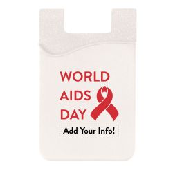 World AIDS Day Cell Phone Wallet