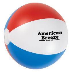 American Beach Ball w/ Stripes 16"