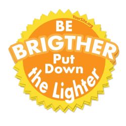 Be Brighter Sticker