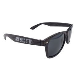 Charcoal Wood Tone Sunglasses