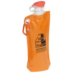 Collapsible Water Bottle w/ Carabiner 27 Oz.