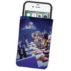 Colorful Microfiber Phone Sleeve - Dye Sublimated Custom Printing