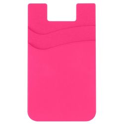 Custom Pink Cell Phone Wallet - Double Pocket