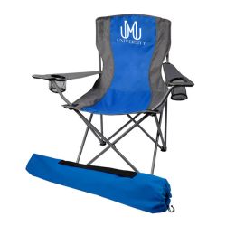 Dual Color Foldable Chair w/ Carrying Bag