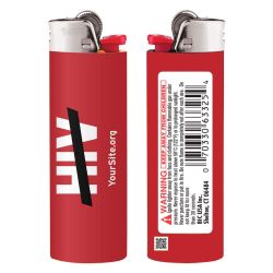 End HIV Bic Lighter