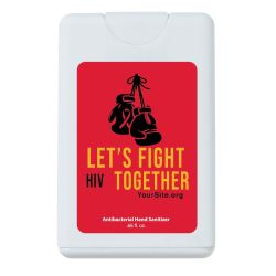 Fight HIV Together - Hand Sanitizer Card .66 Oz.