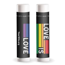 Gay Pride Love Is Love Lip Balm