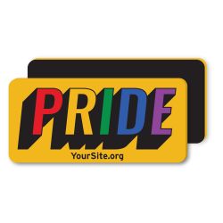 Gay Pride Retro Magnet