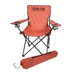 Heathered Foldable Chair w/ Carrying Bag